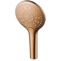 FortiFura Calvi Handdouche - ø12cm - rond - 3 standen - PVD - geborsteld koper SW970047