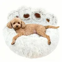 Merkloos Omgoods - Fluffy Dierenbed voor Honden en Katten, 65 cm Ø
