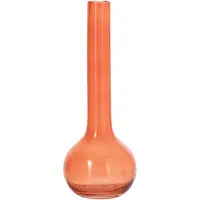 J-Line vaas - glas - oranje - large