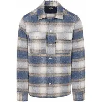 Vanguard Check Aster Mouline overshirt bruin geruit