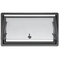 OEM Ventilatievenster, duurzame materialen, verstelbare openingshoek, zwart