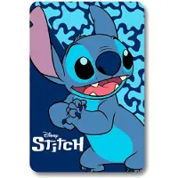Stitch Lilo en Stitch fleece deken Plaid blauw