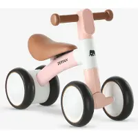 Q-Play CUTEY Balance Bike - Pink - Balance Bike