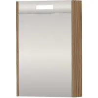 Basic Line SPK Premium Spiegelkast 50x74cm - 1 Deur - LED Verlichting - Lamello Oak - Spiegels, Spiegelkasten - 8718835837389