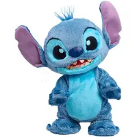 Disney Stitch - Double Trouble Stitch - Interactieve pluchen knuffel - Brabbelt-danst-zingt-kruipt