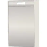 Basic Line SPK Premium Spiegelkast 50x74cm - 1 Deur - LED Verlichting - Matt White - Spiegels, Spiegelkasten - 8718835837730