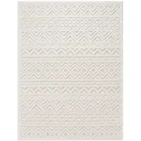 TT Home Binnen- en buitentapijt Eetkamer Weerbestendig Balkon Effen kleuren 3D Boho Scandi Design