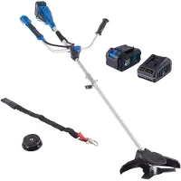 Scheppach Accu-grasmaaier/trimmer BC-BCH330 - 20V | 330mm breedte grastrimmer | 255mm breedte grasmaaier | inclusief 4Ah accu + 2,4A oplader