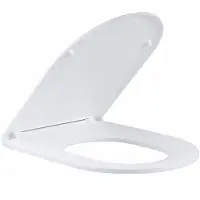 Qeramiq Dely Swirl Staand Toilet - zonder spoelrand - geberit spoelsysteem - slim zitting - mat wit SW1574313/SW1574315/SW1000766