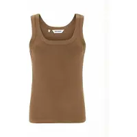 Soft Rebels Top ' SRFenja ' donkerbruin
