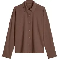 Marc O'Polo Blouse ' Loungewear-Styles ' chocoladebruin