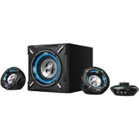 Genius repro GX GAMING SW-G2.1 1000, gaming, verlicht, 2.1, 26W, zwart-blauw