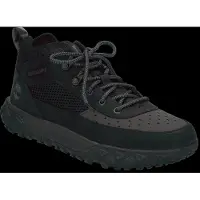 Timberland Jongens GreenStride Motion 6 lage leren bergschoenen met vetersluiting zwart (36), Leer, Plat, Casual, Sportief TB0A66QG0151