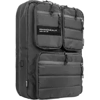 Sonstiges Fietsbagage tas 25 liter, zwart, met regenbescherming, schouderband en reflecterend logo