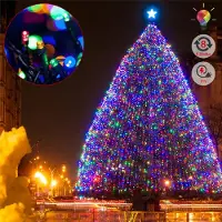 XINZI LED-netverlichting, 3x2 meter - Sfeerverlichting, 8 lichtmodi, kleurrijk, IP44, kerstverlichting, decoratie voor binnen, tuin, bruiloft, feest, Halloween