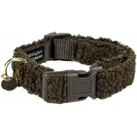 Kentucky Dogwear - Hondenhalsband - Teddy Fleece - Dennengroen - 25-38 cm - XS - Hondenriem