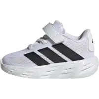 Adidas Sneakers 'Galaxy 8' lichtgrijs / zwart / wit