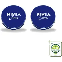 Nivea 2 x – Crème – Voor Gezicht, Handen en Lichaam – 250 ml - Grootverpakking - Vaatwasstrips - Crème - Gezichtscreme - Handen Crème - Lichaamscreme - Hydratatie