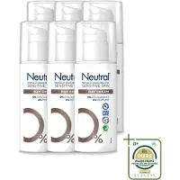 Neutral 6 x – Dagcrème – Parfumvrij – 50 ml - Wasstrips - Gevoelige Huid - Dagcrème - Parfumvrij - Hydratatie - Glycerine