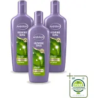 Unilever 3 x Andrélon Dagelijkse Shampoo - 300 ml - Grote verpakking - 3 stuks
