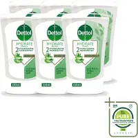 Dettol 6 x - Wasgel Navulling - Hydrate - Aloë Vera & Bamboe - 250 ml - Grootverpakking - Vaatwasstrips - Handwasgel - Zeepdispensers - Hygiëne - Antibacteriële Wasgel - Aloë Vera