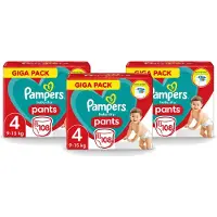 Pampers 3 x - Baby-Dry Pants - Luierbroekjes - Maat 4 (9-15 kg) - Comfort Fit - 108 Luiers - Voordeelverpakking - 3 stuks