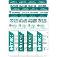 Elmex 12 x - Tandpasta - Sensitive Professional - Pro Argin - 75ml - Voordeelverpakking - 12 stuks