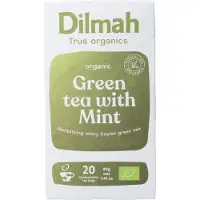 Dilmah Green tea with mint biologisch 20 zakjes