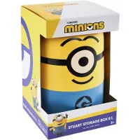 Keeeper opbergbox Minions Stuart, blauw/geel, 8 liter, PP