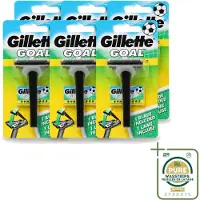 Gillette 6 x - Goal - Scheerset - Stainless Steel - Duurzaam en scherp - 1 Scheermesje - Wasstrips - Scheermes - Mesjes - Scheermesje - Scheersysteem -