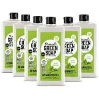 Marcel's Green Soap 6x Afwasmiddel Basilicum & Vetiver Gras 500 ml