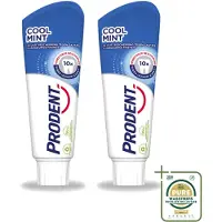 Prodent 2 x - Tandpasta - Cool Mint - Verfrissend - 75ml - Wasstrips - Tandpasta - Tandbederf - Tanderosie - Tandglazuur - Fluoride