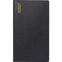 Rido Idé Taschenkalender Miniplaner, zwart, 87×153 mm, 2027