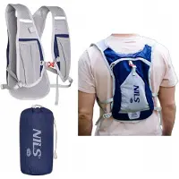 Nils Camp Compacte 10L Sportrugzak - Blauw - Waterafstotend & Ademend