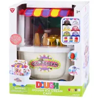 Playgo klei speelset IJswagen - creatieve kleipotjes voor kinderen.
