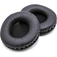 Dolphix Oorkussens universeel (80mm) compatibel met o.a. Audio Technica, Sony en Technics hoofdtelefoons / zwart