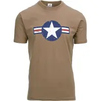Fostex Garments - T-shirt WW II coyote (kleur: Coyote / maat: XL)
