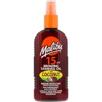 Malibu Zonnebrand Tanning Oil SPF15 Coconut - 200 ml