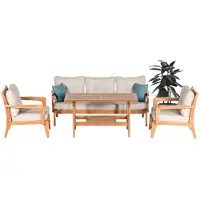 AEA Sofa 3 Sitzer Sessel Couchtisch Gemütlichkeit Hochwertigkeit Annehmlichkeit 4tlg