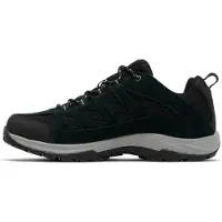 Columbia Lage schoen 'Crestwood Waterproof' zwart