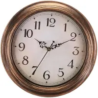 Merkloos Solidchoice - 12 Inch Wandklok met Retro Ontwerp
