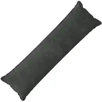 vidaXL Kussensloop HOUTEN Antracietkleurig 40 x 145 cm