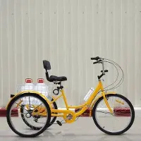 OEM Driewieler – Driewieler fiets – 7 versnellingen – Stalen frame – Opvouwbaar – Met boodschappenmand