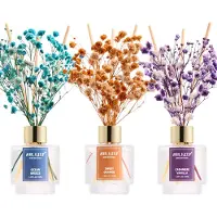 Dripio Geurverspreider, 3 stuks van 50 ml, geuren: Oceaanbries, Zoete Sinaasappel, Kasjmier Vanille
