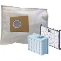 Dripio 20 stofzuigzakken + HEPA- en motorfilter voor Siemens VSZ4