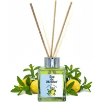 Dripio Ruimtediffuser, 100 ml, met de geur van ijzerkruid en citroen, 96,8% natuurlijk, veganistisch