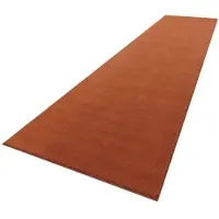 TT Home Woonkamer korte pool effen modern design wasbaar 80 x 300 cm Vierkant 80 x 300 cm Vierkant rood 2