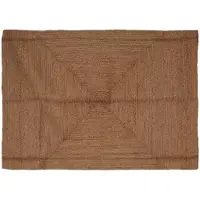 vidaXL Gebied Tapijt Grijs 200 x 290 cm Jute