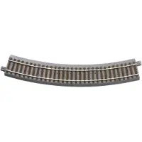 Roco H0 GeoLine (met ballastbed) 61123 Gebogen rails 6 stuk(s)