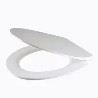 Qeramiq UniSeat Closetzitting - quickrelease - softclose - duroplast - 42.5x37.5x4.3cm - wit glanzend U148